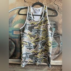 Stella McCartney camo activewear tank